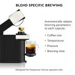 Nespresso Vertuo Next Espresso and Coffee Maker by De'Longhi- Blend Specific Brewing