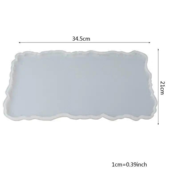 Rectangle Flat Fruit Resin Tray Size