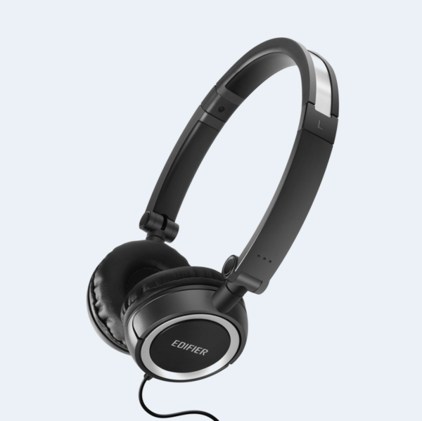 Edifier H650 Headphones - Hi-Fi On-Ear Wired Stereo Headphone, Ultralight-Black