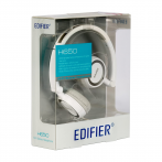 Edifier H650 Headphones - Hi-Fi On-Ear Wired Stereo Headphone, Ultralight, and Fold-able - White