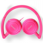Edifier H650 Headphones - Hi-Fi On-Ear Wired Stereo Pink Headphone
