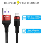 Iconic 5A-40W iPhone Fast USB Charging Cable Hi-Speed Fast Cable