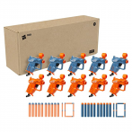 NERF Elite Ace SD-1 Party Pack, 10 Blasters, 20 Elite Darts, Official Party Supplies & Favors, Small Toy Foam Blasters