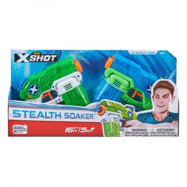 X-Shot Double Stealth Soakers Water Blasters